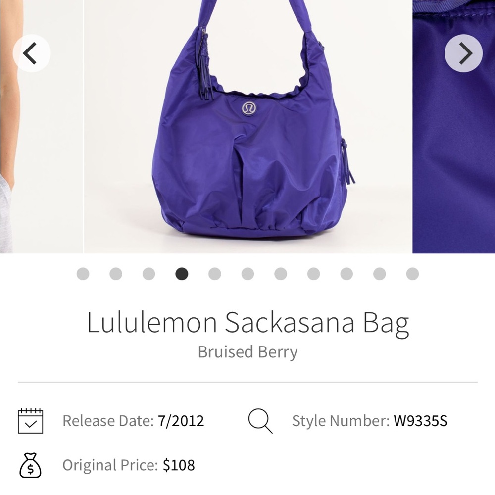 lululemon athletica Bruised Berry Shoulder Bag
